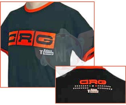 T-Shirt CRG schwarz/orange Größe S