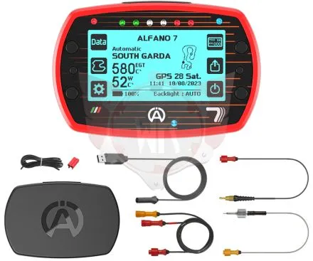 Alfano 7 2T-Kit 4 mit U/Min- & USB-Ladekabel