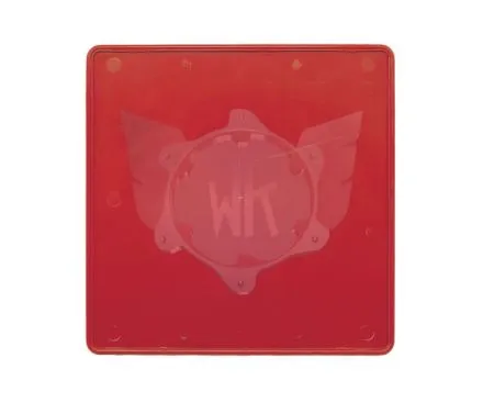 NUMBER PLATE KG RED