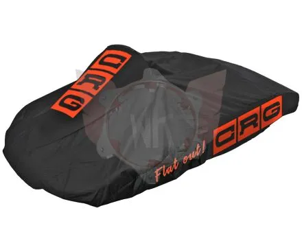 Kartabdeckung CRG schwarz-orange