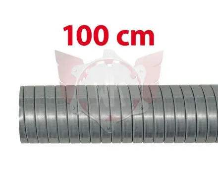 Flexible d'échappement 45mm, L=100cm, acier