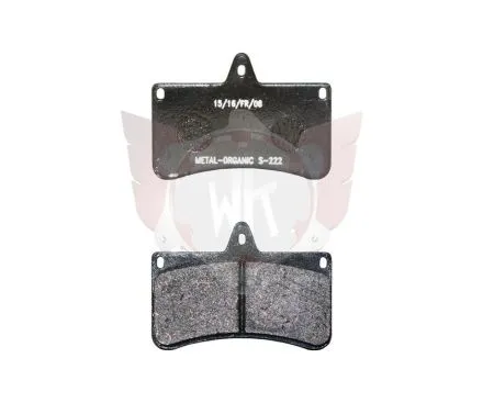 Satz Bremsbelag hinten V04 schwarz