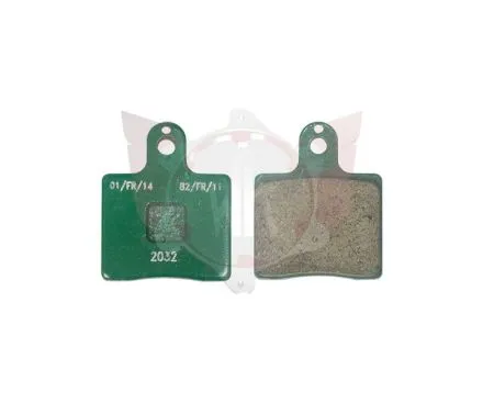 Jeu plaquettes AV V05/V09/V11 vert