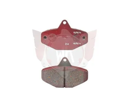 Jeu plaquettes AR V08 rouge