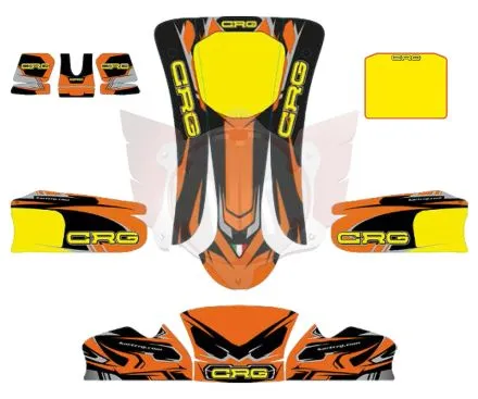 Kit autocollant CRG Mini MK20 complet