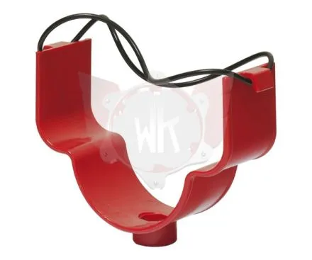 Support boîte à air RR NOX en plastique, rouge
