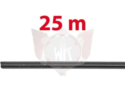 OUTER CABLE THROTTLE BLACK, 25m ROLL