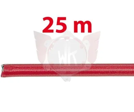 OUTER CABLE BRAKE/CLUTCH RED, 25m ROLL