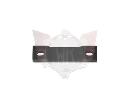 BEFESTIGUNGSLASCHE FARBE SCHWARZ 16mm