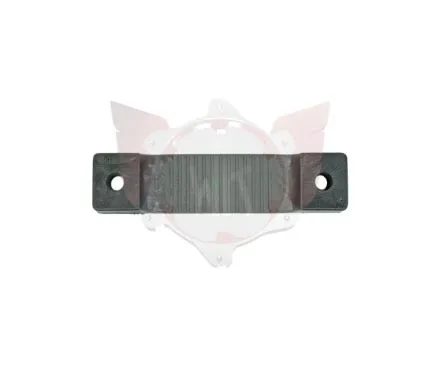 NUMBER PLATE BRACKET 20mm BLACK