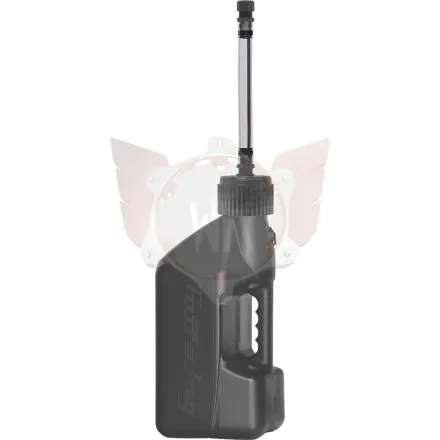 SCHWARZER KANISTER 10L MIT SCHWARZEM DECKEL