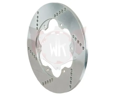 BREMSSCHEIBE HINTEN 210x8mm GELOCHT