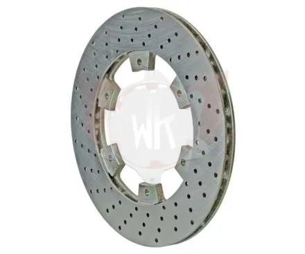 BREMSSCHEIBE HINTEN 208x12mm GELOCHT