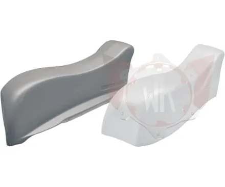 SIDE POD PANDA R/H SILVER, MINI-KART