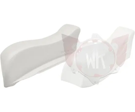 SIDE POD PANDA R/H WHITE, MINI-KART