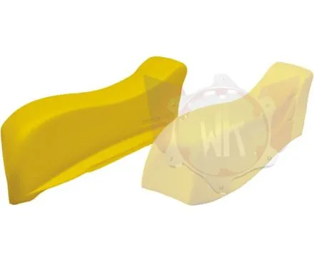 SIDE POD PANDA R/H YELLOW, MINI-KART