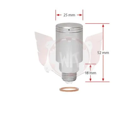 GEAR BOX AIR VENT M14x1,5, ALUMINIUM
