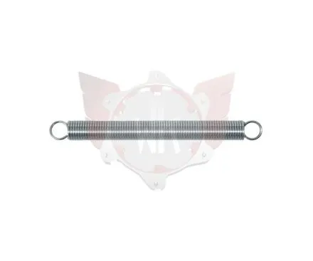 Ressort support pot d'échappement 127mm