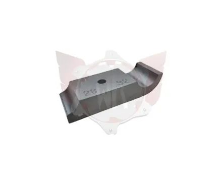 Bride MG 28/92 arrondi noir