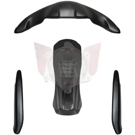 Bodywork 507/509 black (plastic only)