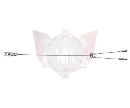 Safety cable assy. 46 cm KZ