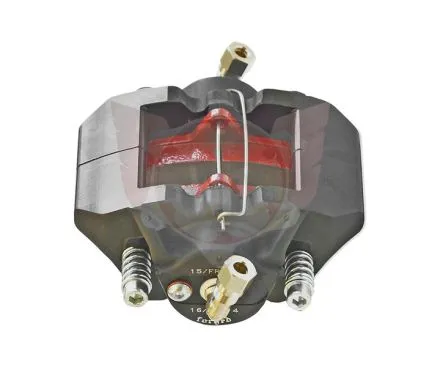 Rear brake caliper V08 black