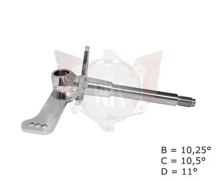 Stub axle V08 8-17 right complete