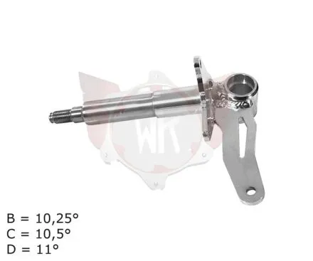 Stub axle V09 KZ RX 10-25 lf complete D