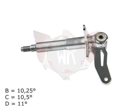Stub axle KZ V11 10-25 lf RX compl B