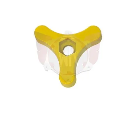 Molette de fixation réservoir jaune