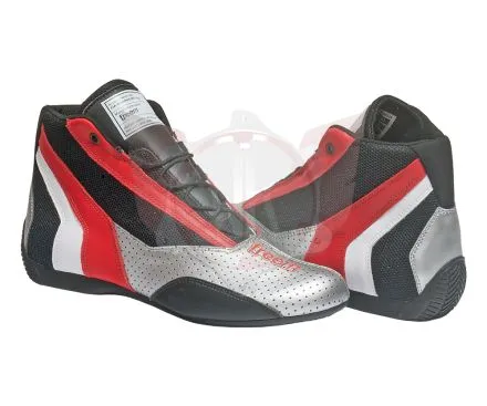 KARTSCHUH SK24 SILBER/SCHWARZ/ROT