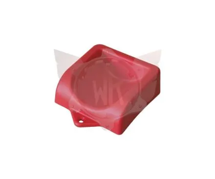 HEEL CUP PLASTIC RED