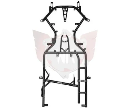 Cadre nu KT4 DD2 CRG 30/30 noir mat