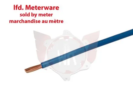 Fil électrique 1.5 qmm bleu