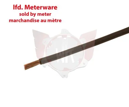 ELECTRIC CABLE 1.5 qmm BLACK