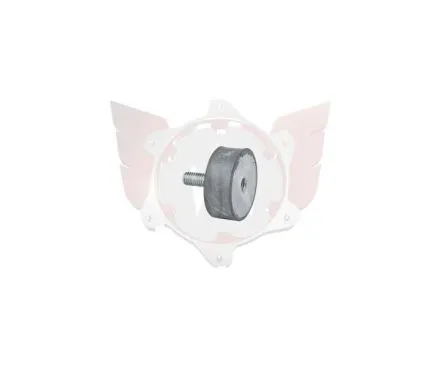 RUBBER MOUNTING 55 SHORE M8, 40mm DIAM.