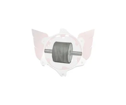 RUBBER MOUNTING 55 SHORE M8, 40mm DIAM.