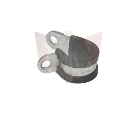 Collier caoutchouté 15x18mm