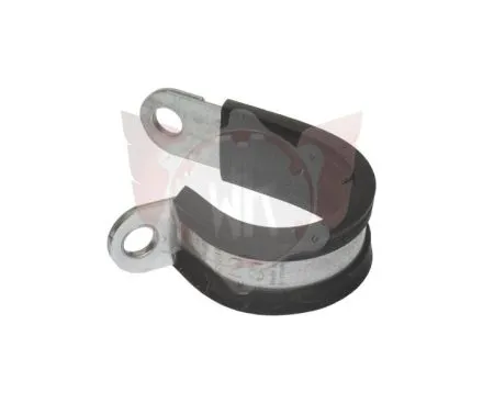 Collier caoutchouté 15x25mm