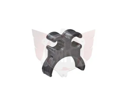Support durit d'essence double, noir