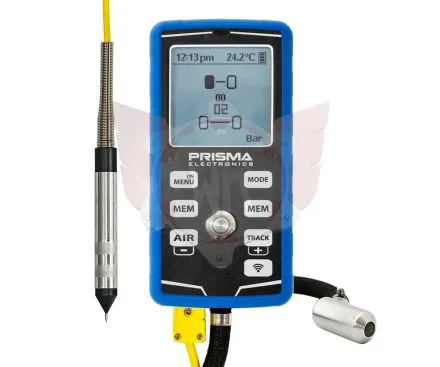 HIPREMA5 Manomètre digitale Dual avec sonde