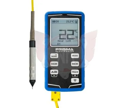 Jauge température pneu 5 sonde K 200°