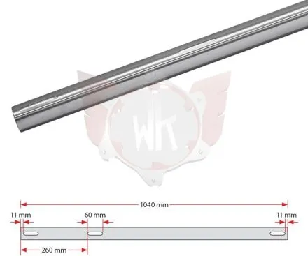 ACHSE 1040x40x3mm DD2 HART