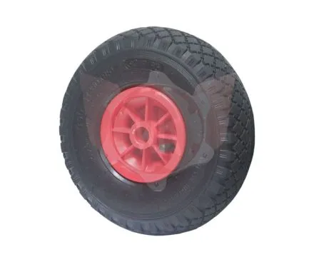 TROLLEY WHEEL & TYRE 260x85x20mm 2PR