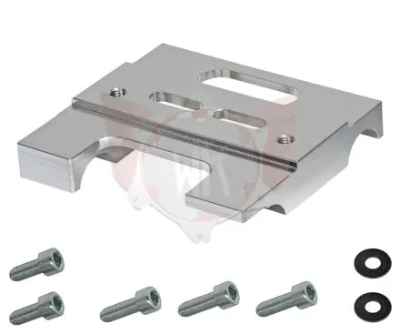 Platine moteur HONDA 32x92 en alu