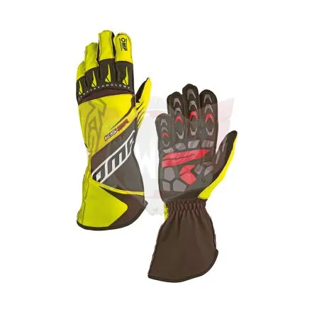 OMP Kart Handschuhe KS-2R Größe XL