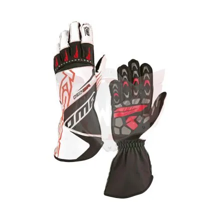 OMP Kart Handschuhe KS-2R Größe XL
