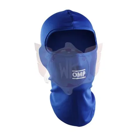 OMP Sturmhaube royal-blau, Polyester/Spandex