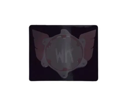BLACK STICKER SIDE POD