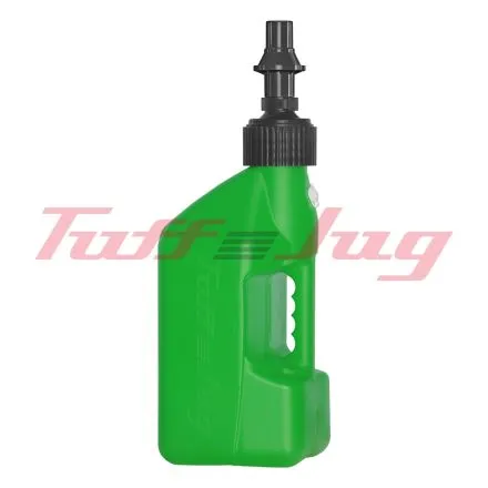 KAWASAKI GRÜNER KANISTER 10L MIT SCHWARZEM